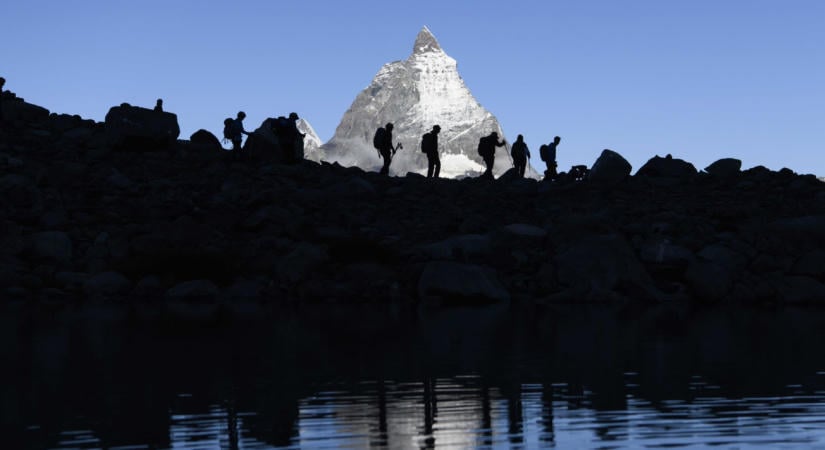 Csupasz lett a Matterhorn teteje – ez rossz előjel a gleccserekre nézve