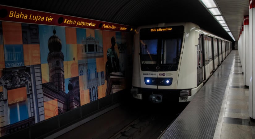 Leállt az M2-es metró egy szakaszon, pótlóbuszokra terelik az utasokat Budapesten