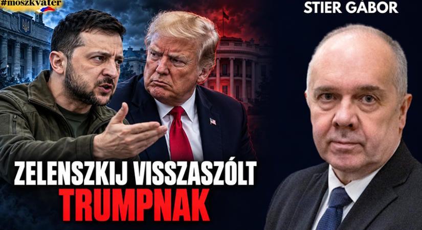 Zelenszkij visszaszólt Trumpnak