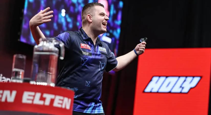 Niels Zonneveld hazai sikerével zárult az darts European Tour