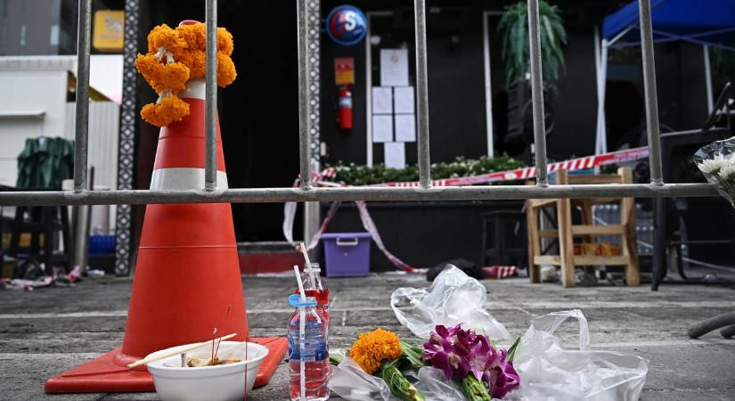 Harmincra emelkedett a bangkoki kocsmatűz áldozatainak a száma, sokan a mosdóban estek csapdába