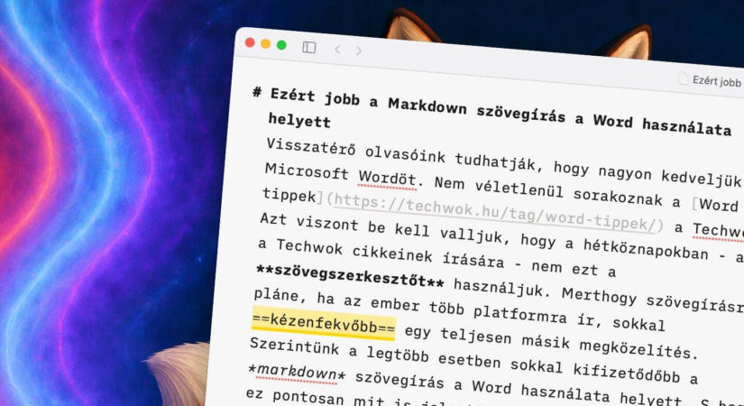 Ezért jobb a Markdown szövegírás a Word használata helyett