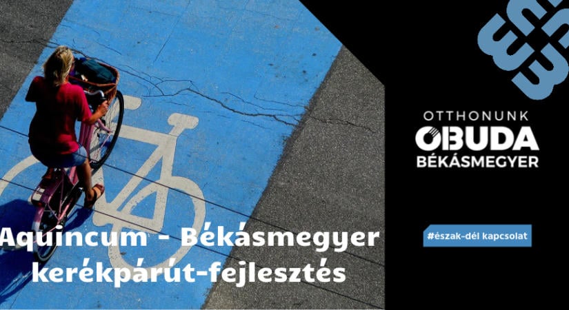 Újabb fontos lépés a kerékpáros közlekedés fejlesztésében: novemberben indul a kivitelezés