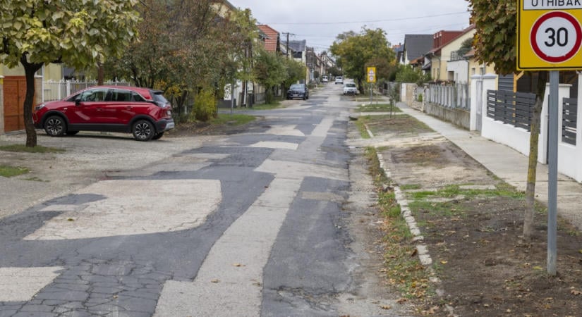 800 millió forintból újulnak meg Szabadhegy utcái Győrben - a teljes egészében európai uniós támogatásból megvalósuló beruházás várhatóan 2028 őszére készül el