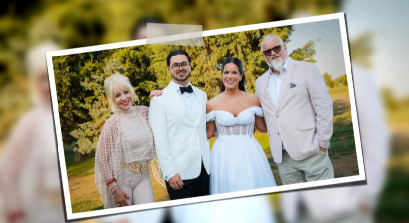 100 fős násznéppel és flashmobbal ünnepelt Zoltán Erika lánya – Kátai Zoé férjhez ment
