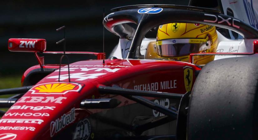 Hamilton megkönnyebbült az ausztriai időmérőn elkövetett hibája után