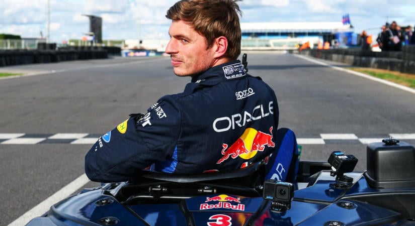 PamKutya is Verstappen útjába állt – 35 perc alatt végzett száz kihívójával az F1-sztár