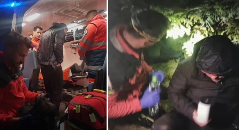 Három ukrán férfi került bajba a romániai Kárpátokban