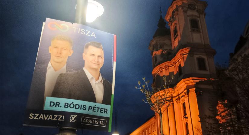 17 5-os feldolgozottságnál. bódis 57%, pajtók 34%