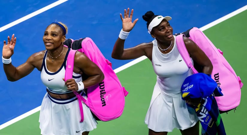 US Open: hatalmas csatát vívtak a Williams nővérek, de kiestek a páros első fordulójában