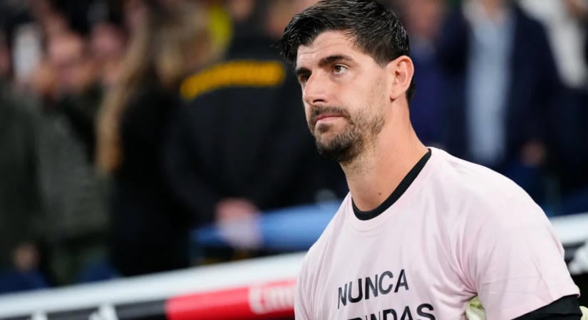 El Clásico: Courtois kikerült a keretből, nem játszik a Barcelona ellen