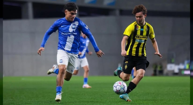 Kétgólos hátrányba került az MTK U19-es csapata az Ifjúsági Bajnokok Ligájában
