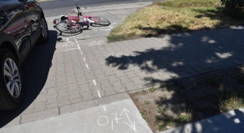 Súlyos hiba vezetett balesethez – kerékpáros sérült meg