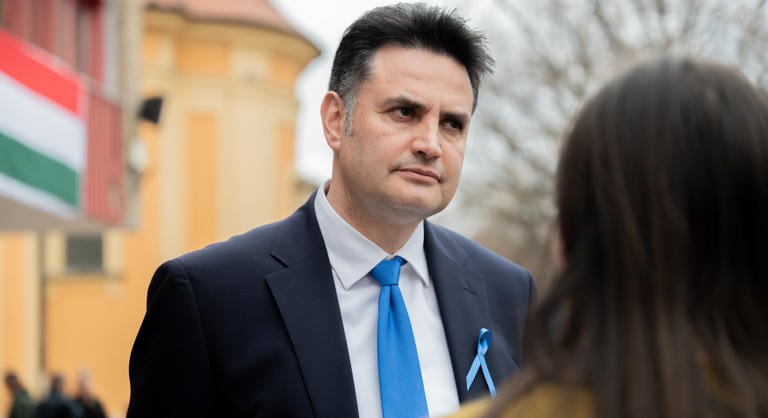 Kövér László Márki-Zay Péterrel sem fogott kezet, aki keményen odaszúrt a volt házelnöknek