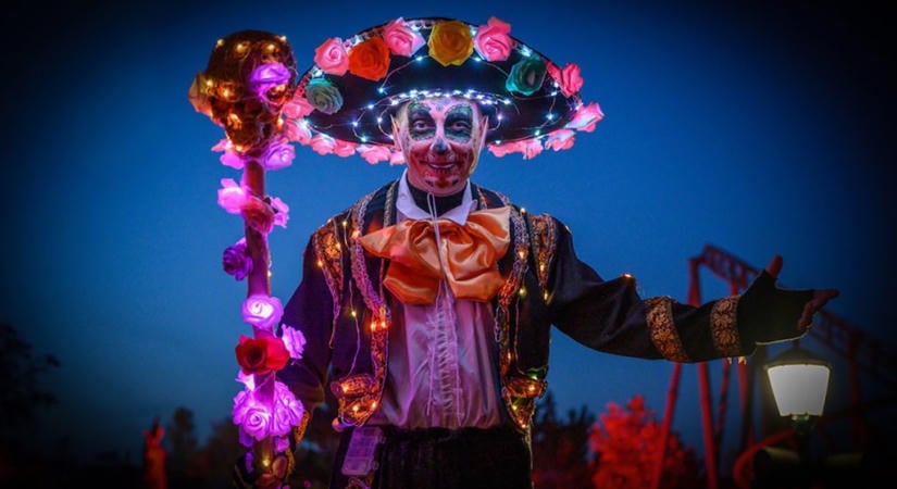 Színpompás borzongás: mexikói halloweeni varázslat vár a Familyparkban