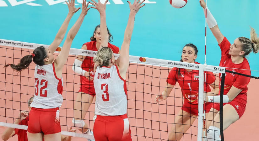 Feltámadás másfél szett után, de így is lengyel siker a női röplabda Eb nyitányán