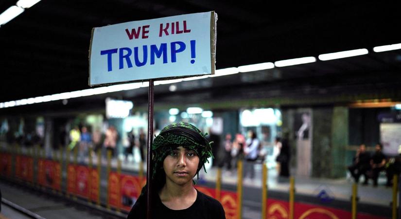 Trump Irán teljes elpusztításával fenyegetőzött, ha Teherán megpróbálná megölni