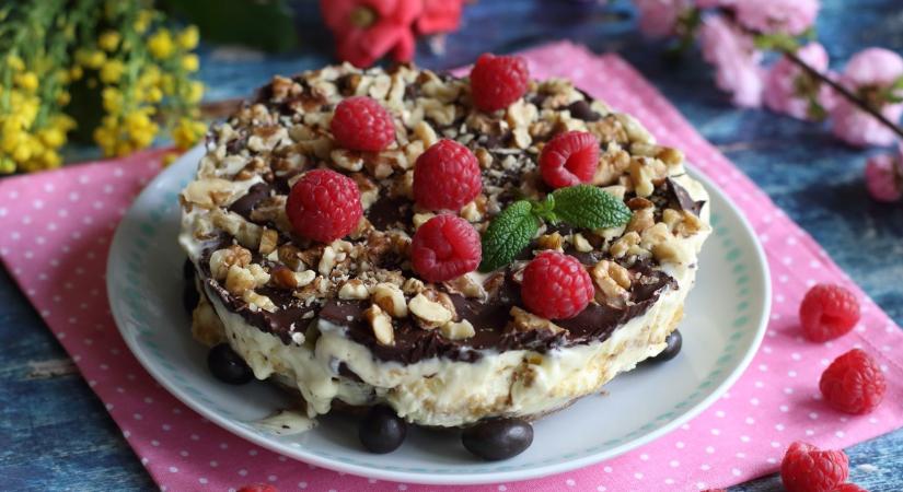 Diós ízvilágot kapott ez a jégkrémtorta - recept