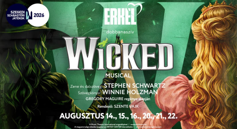 Grandiózus bemutató a Dóm téren: készül a Wicked szabadtéri világpremierje