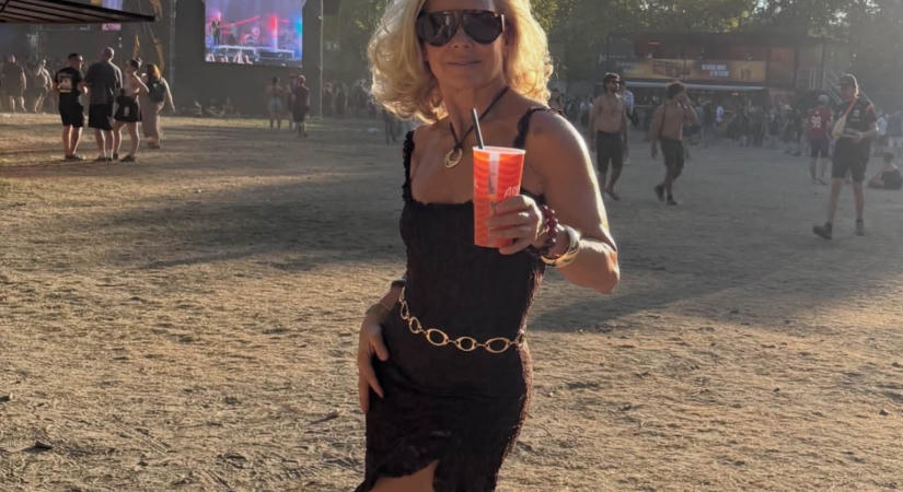 Így bulizott a Szigeten Barta Sylvia