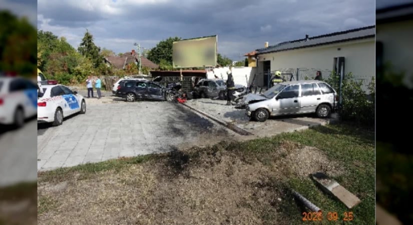 Jogosítvány nélkül okozott balesetet egy 52 éves férfi Siófok belvárosában