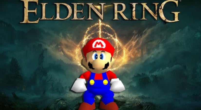Bowser ehhez képest semmi, Super Mario már az Elden Ring bossait is felpofozza