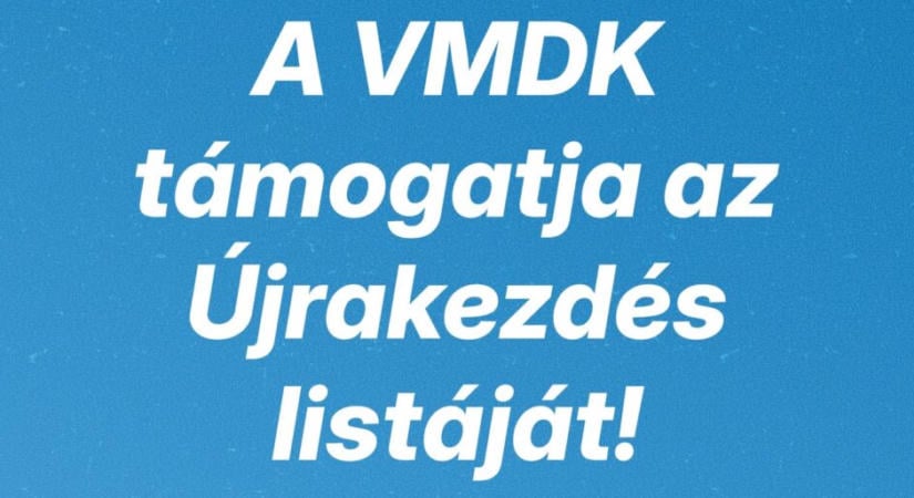 A VMDK az Újrakezdés listáját támogatja