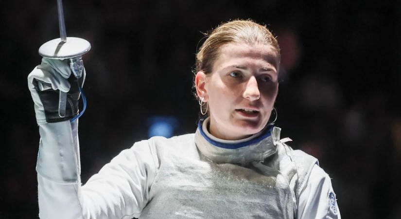 Pásztor Flóra bronzérmes lett a katonai vívó-vb-n
