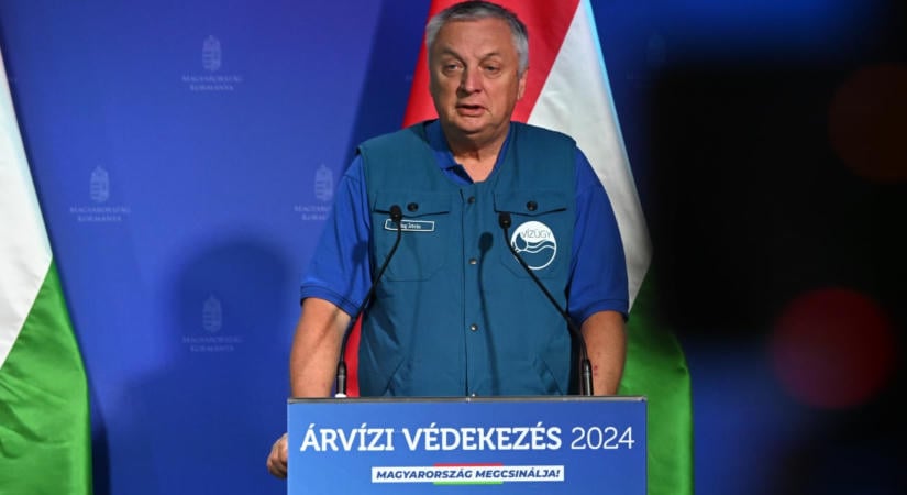 Lemondott Láng István, az Országos Vízügyi Főigazgatóság vezetője