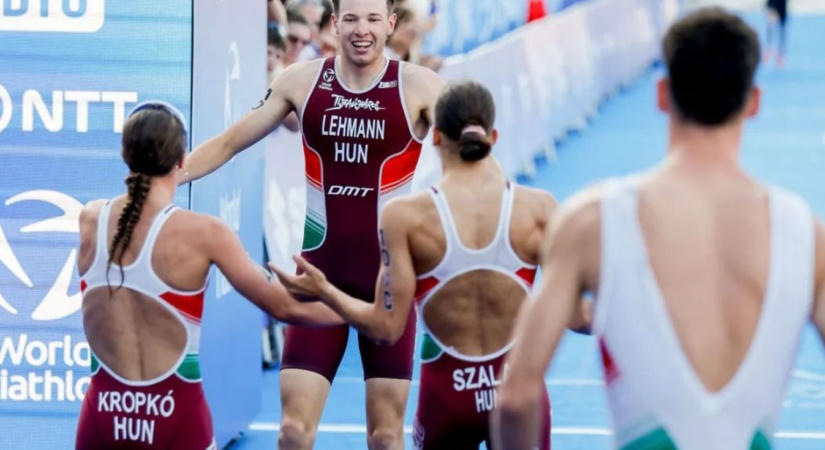 Történelmi magyar Eb-arany: Lehmann Csongorék Európa-bajnokok mixváltóban