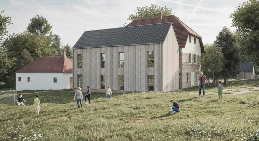 Visszatérő erdő / A felsőcsatári gyermektábor revitalizációja – Szabó Petra diplomaterve