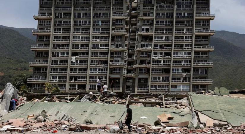 Elérkezett a 24. óra a venezuelai túlélők felkutatására