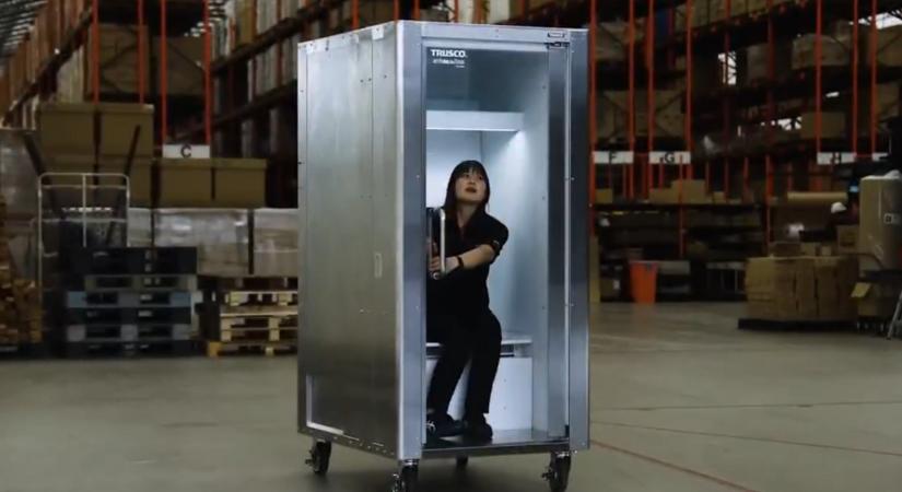 Elkészült az első „emberi hűtőszekrény”, Japán új fegyvere a hőség ellen