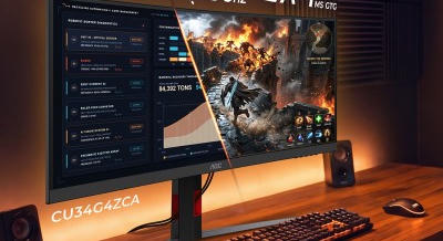 Az AGON by AOC két új, 34 hüvelykes ultraszéles gaming monitorral bővíti G4 sorozatát