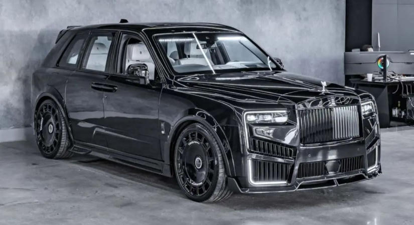 Lövedékek ellen is véd a Mansory brutális Rolls-Royce-a