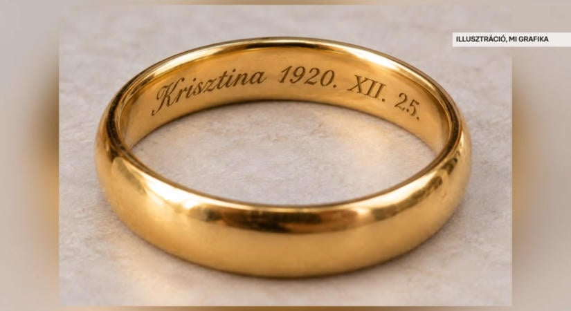 „Krisztina 1920. XII. 25.” – egy ismeretlen magyar katona családját keresik egy aranygyűrű alapján