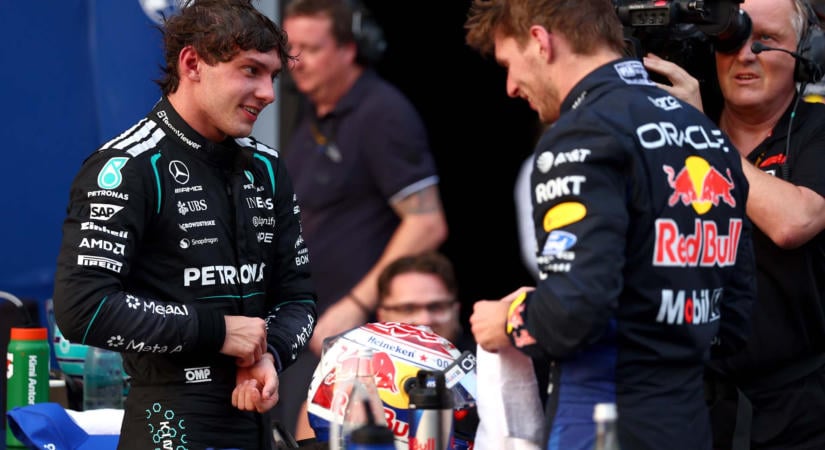 Verstappen üzent Antonellinek a világbajnoki cím küszöbén