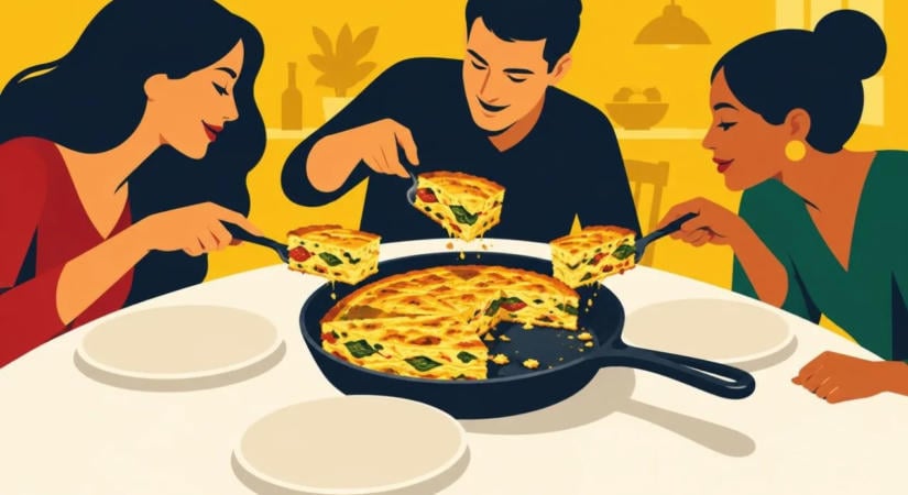 Csirke parmigiana olajszag és panírozás nélkül: a fordított rétegezés a titok