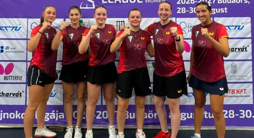 Női asztalitenisz Ek: spanyol, román és szlovák ellenfelet kapott a Budaörs