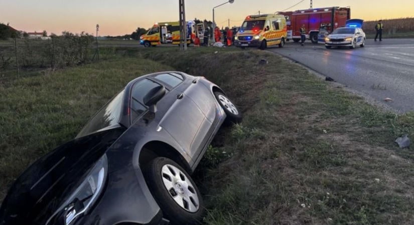 Halálos baleset Zalában – autó és motor ütközött, 48 éves férfi az áldozat