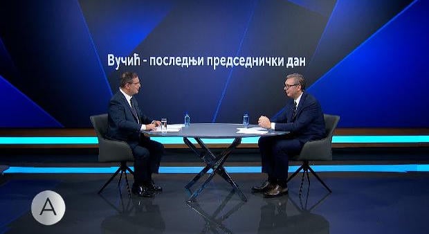 Vučić büszkén távozik, még a nap folyamán megkegyelmez több embernek