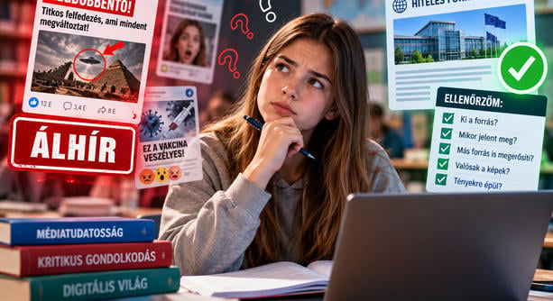 Álhírek hálójában: tanuljunk kételkedni!
