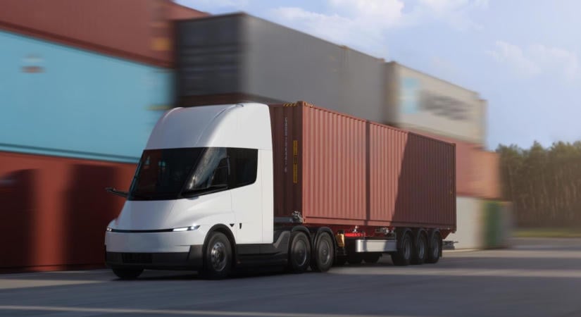 800 kilowatt, nulla kormolás: Európába érkezik a Tesla Semi, és alaposan felforgatja a kamionozást