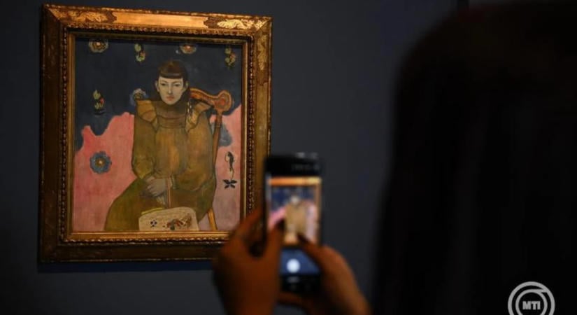 Megérkezett a Fiatal lány arcképe a Szépművészeti Múzeum Gauguin-kiállítására