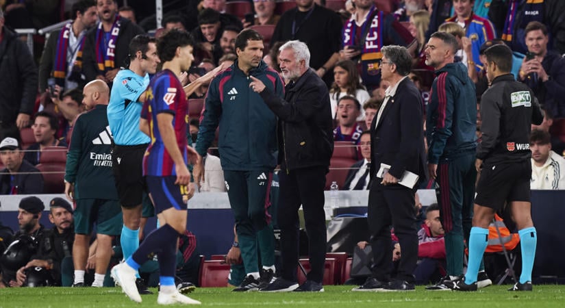 Mourinho az alvó VAR-t emlegette, Flick a frissességet hiányolta az El Clásico után