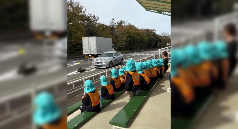 Példamutató, ahogy a japánok közlekedni tanulnak