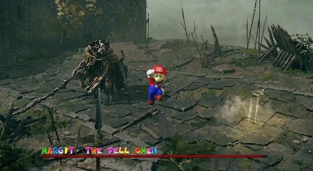Teljesen megváltozik az Elden Ring játékmenete ezzel a Super Mario 64 moddal
