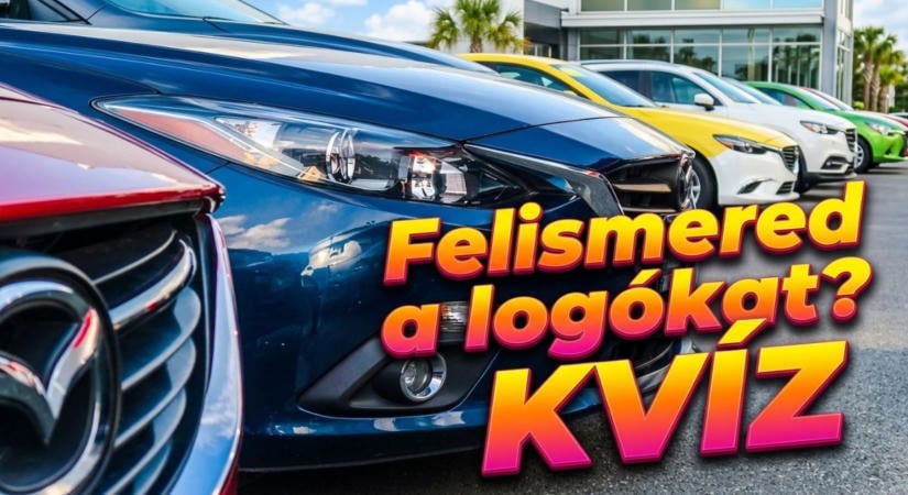 Kvíz: Feliratok nélkül is felismered az autómárkákat? Lesz legalább 5 pontod?