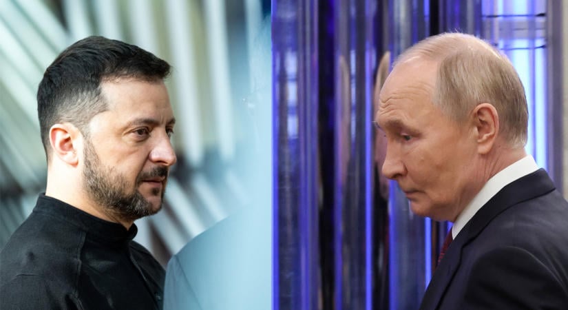Béketárgyalások jöhetnek Putyin és Zelenszkij között