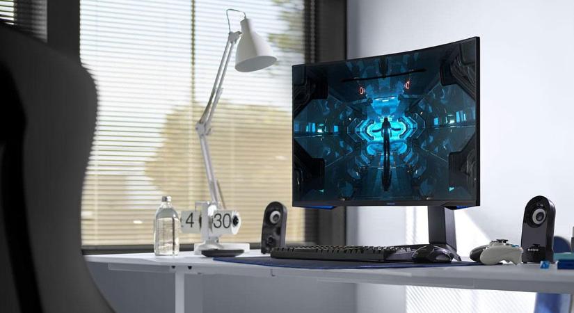 Gamer monitor elképesztő görbülettel